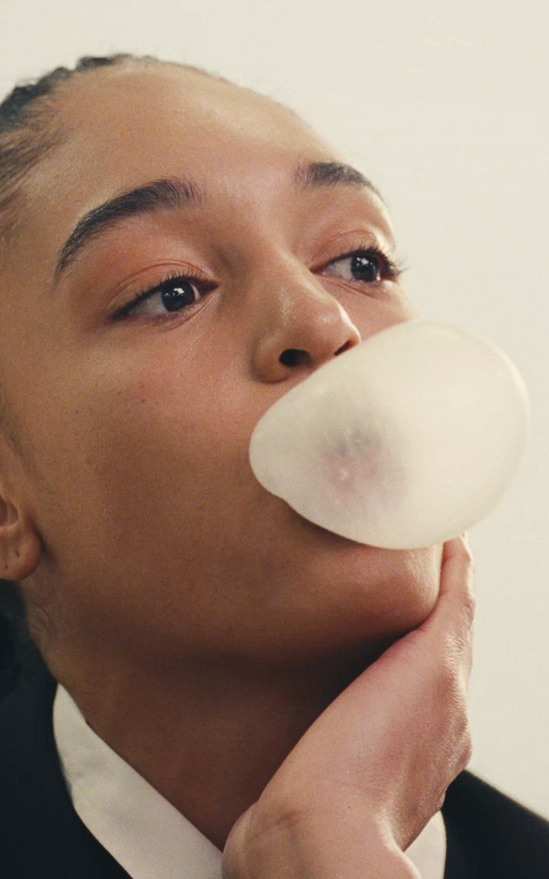 極美品 ヒューゴボス 現行タグ パッチワーク ムートンコート Lサイズ